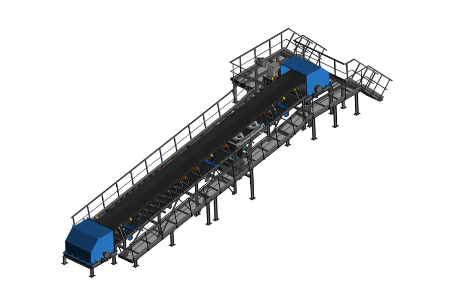 Завершение производства технологического прорыва — конвейера ленточного модели КЛ-140-14,64-9,4-117 Завершение производства технологического прорыва — конвейера ленточного модели КЛ-140-14,64-9,4-117 изображение